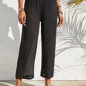 Solid Cover Up Pants - NWOT